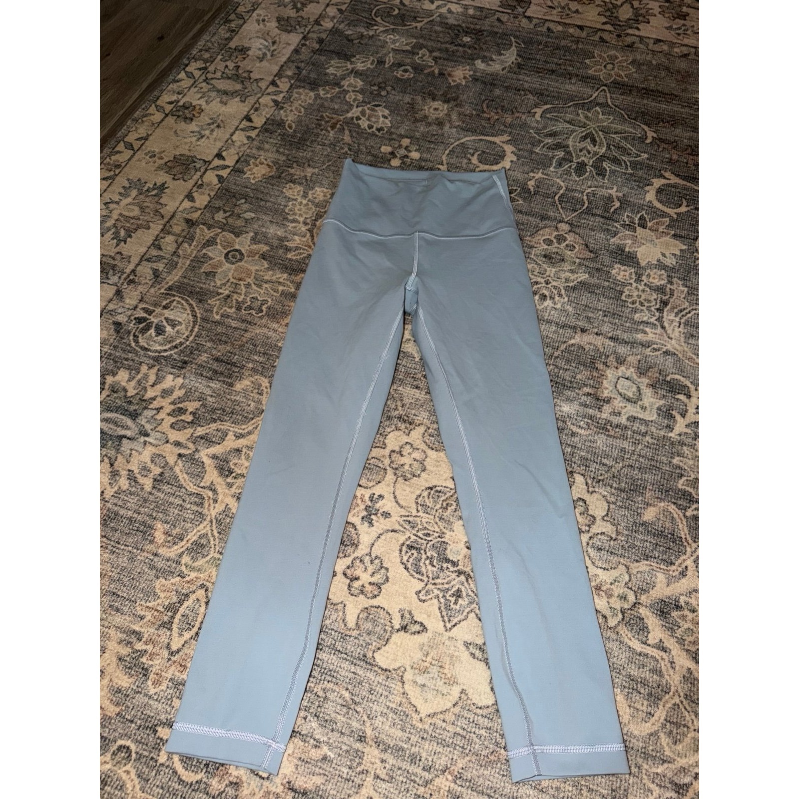 Lululemon Wunder Train Leggings Blue